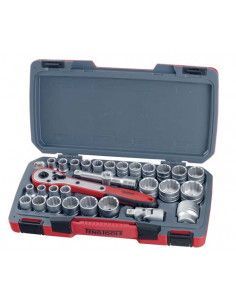 Juego De Llaves De Vaso Bihexagonal 1/2" T1230 30 Pzas