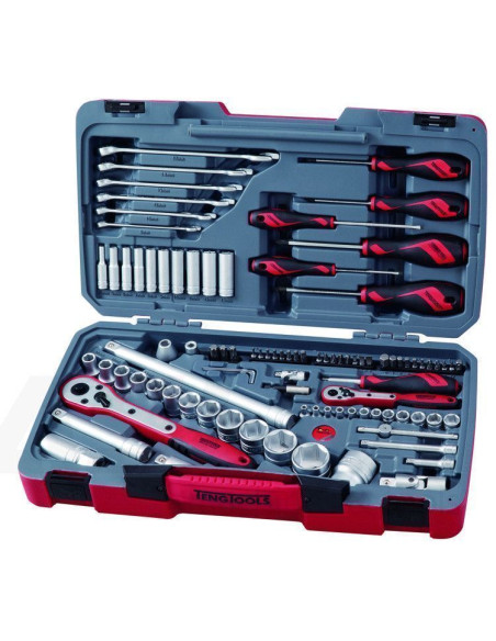 Juego Vasos Combinados 1/4"-1/2" Tm095 95 Pzas Tm095