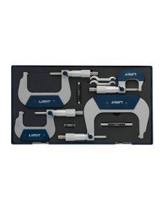 Juego De 4 Micrómetros 0-100 Mm