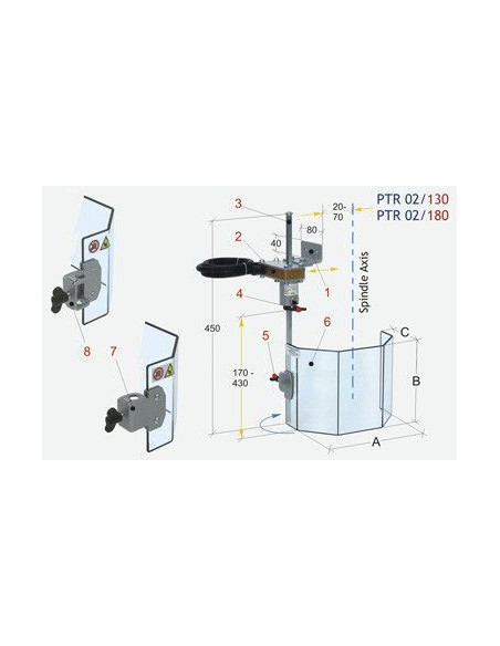 Protector De Seguridad Universal Para Taladro Ptr 02/180