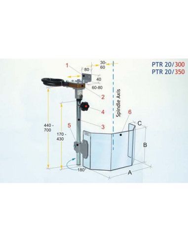 Protector Taladro Ptr-20/300 Ptr 20\300