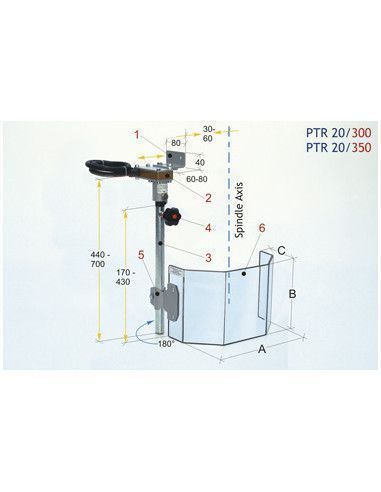 Protector Taladro Ptr-20/350 Ptr 20\350