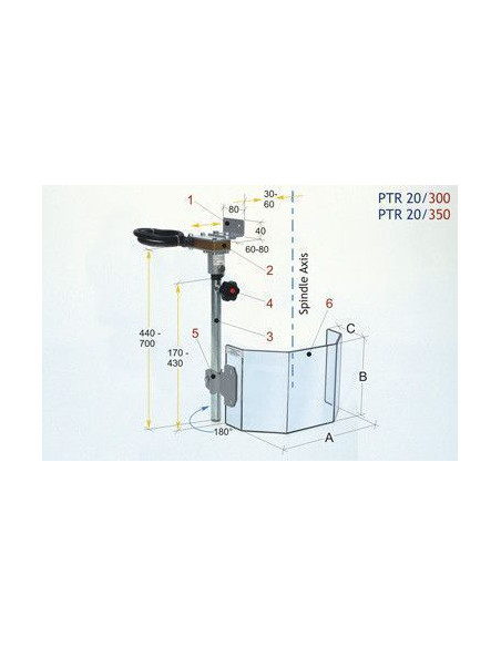 Protector Taladro Ptr-20/350 Ptr 20\350