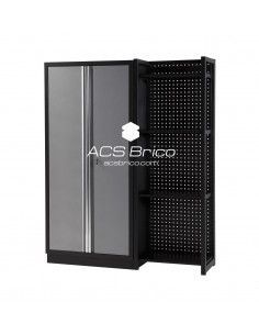 Conjunto Taller Armario Alto Doble y Estantería Simple...