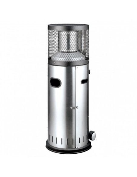 Estufa Exterior Baja Butano Acero Inoxidable Enders Polo