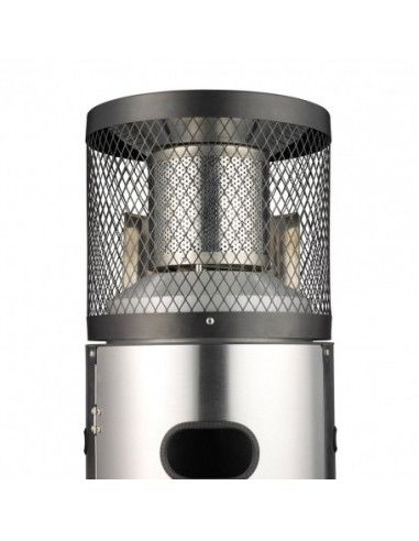 Estufa Exterior Baja Butano Acero Inoxidable...