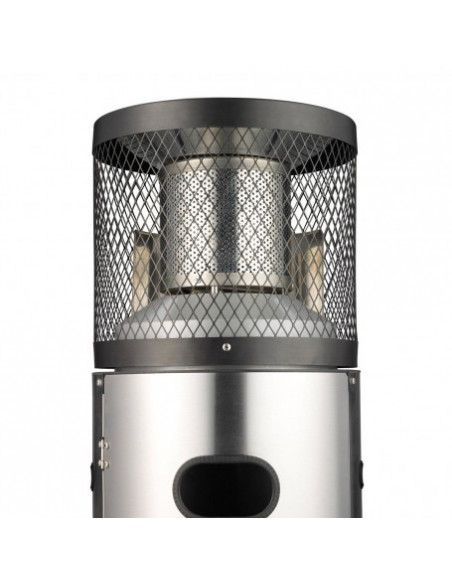 Estufa Exterior Baja Butano Acero Inoxidable Enders Polo