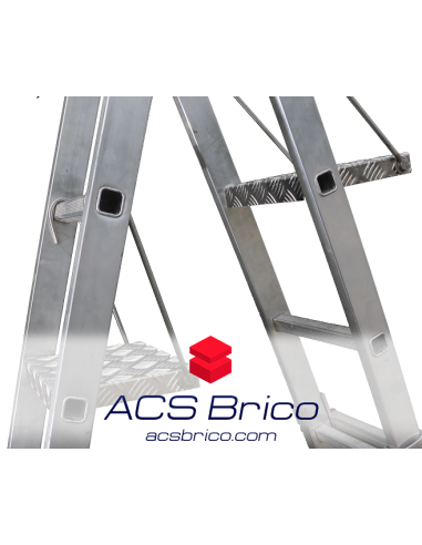 Plataforma Escaleras Acero Inoxidable Interna Pies Modelo-1