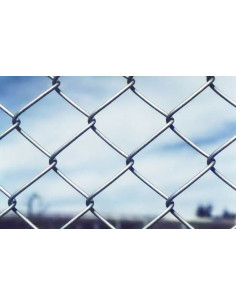 Valla Galvanizada Enrejada Simple Torsión MOREDA - 16x50 mm - 200 cm - 25 m 2