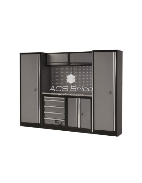 Conjunto Taller 4 Módulos S/Acero Inox Alyco 199006