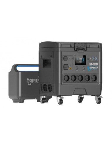 Generador Eléctrico Genergy GZE2020R + Batería Extraible - Estación de Energía