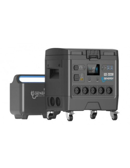 Generador Eléctrico Genergy GZE2020R + Batería Extraible - Estación de Energía