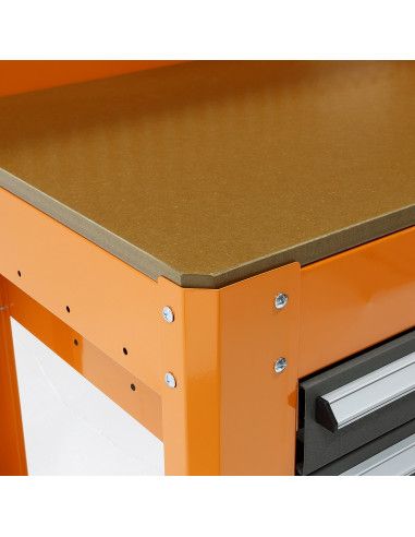 Mesa Trabajo Metálica Tres Cajones Alyco 170798