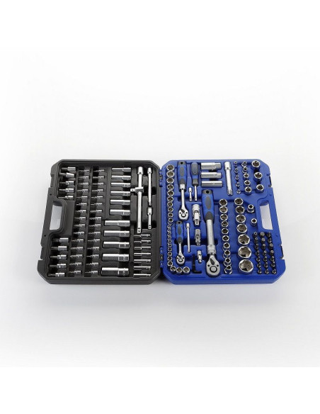 Juego Llaves de Vaso de 1/2", 1/4" Y 3/8" - 155 Piezas Alyco 192386