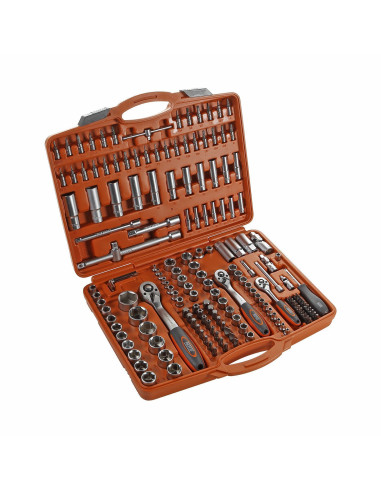 Juego Llaves de Vaso de 1/2", 1/4" y 3/8" - 171 Piezas Alyco 170745