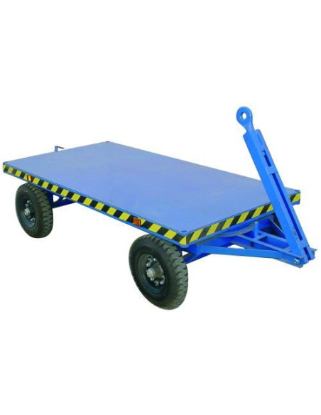 Remolque Plataforma Doble Sencillo Industrial 2000 Kg - 2000x1000x544 Mm
