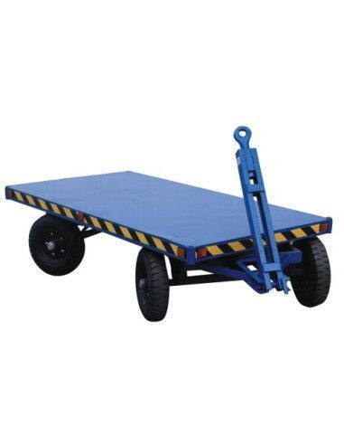 Remolque Plataforma Doble Industrial 4000 Kg -...