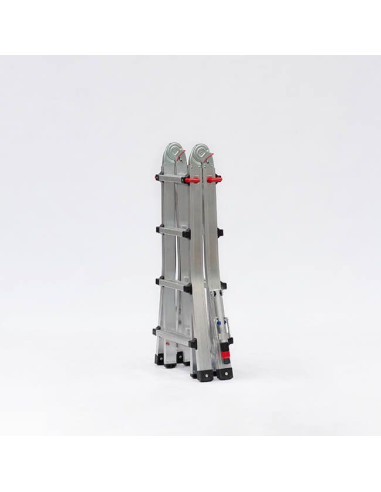 Escalera Telescópica Aluminio 5+5 Peldaños Teleflex