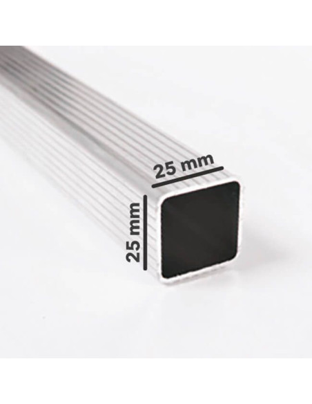 Escalera Aluminio 3x6 - 1,76+1,76+1,76 M - 54x25mm