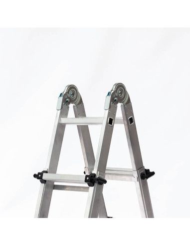 Escalera Telescópica Articulada Aluminio 3+3...