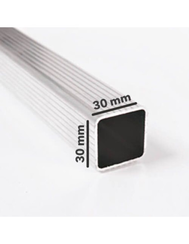 Escalera Aluminio 2x10 CUERDA - 2,88+2,88 M - 73x25mm