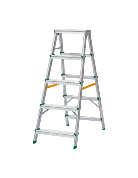 Escalera Doble Aluminio 3 Peldaños