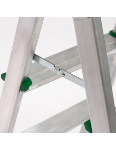 Escalera Doble Aluminio 7 Peldaños 2