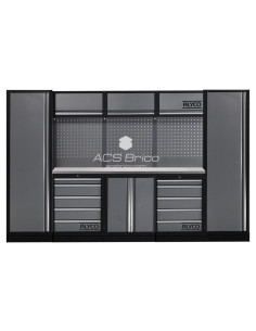 Conjunto Taller 5 Módulos S/Acero Inox Alyco 199995