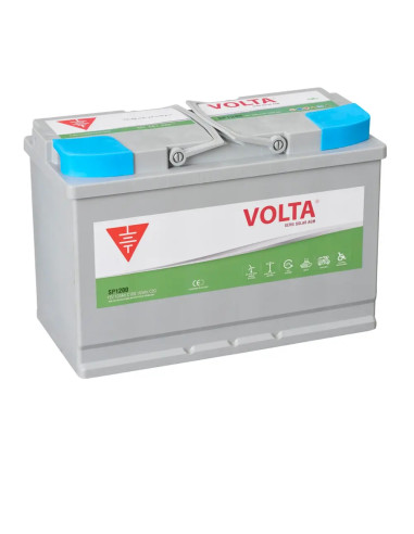 Batería Solar Volta SP1200D AGM 120Ah C100 12V