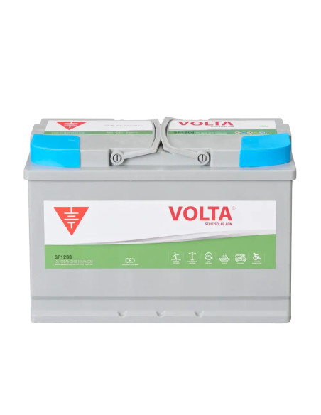 Batería Solar Volta SP1200D AGM 120Ah C100 12V