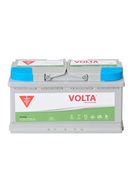 Batería Solar Volta SP1050D AGM 105Ah C100 12V