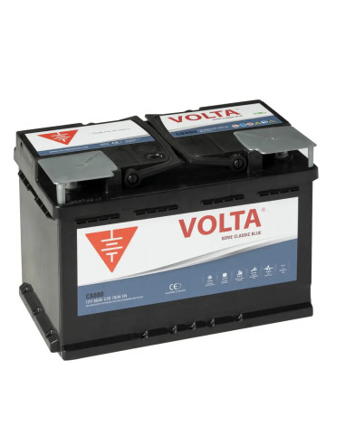 Batería de Coche 80Ah 760A EN Classic Blue Volta CB800D