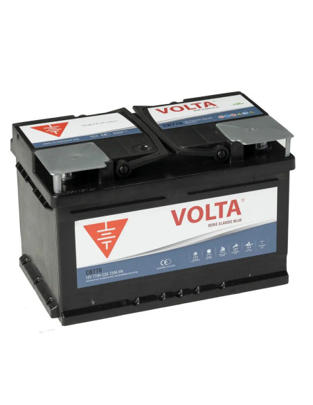 Batería de Coche 77Ah 720A EN Classic Blue Volta CB770D