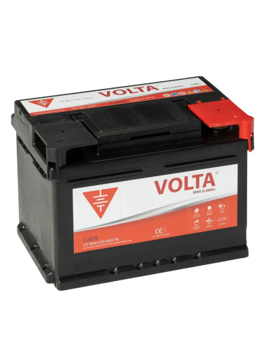 Batería de Coche 62 Ah 560 A EN Volta C+620D...