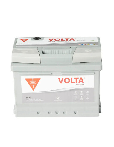 Batería de Coche 63Ah 630A EN Silver Volta S630D