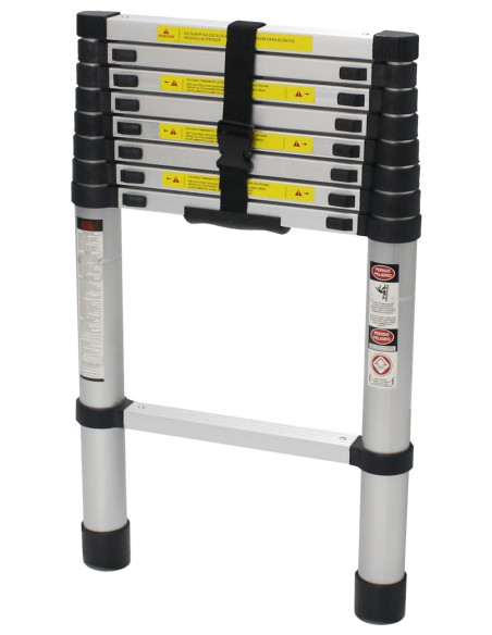 Escalera Extensible 8 Peldaños - 2,60 Metros - 10093