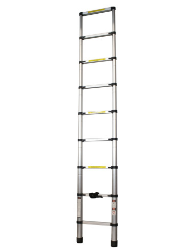Escalera Extensible 8 Peldaños - 2,60 Metros - 10093