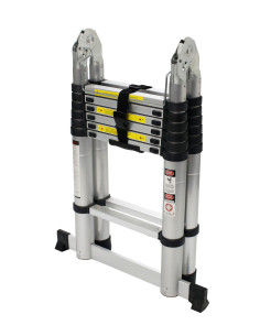 Escalera Doble Extensible 7+7 Peldaños - 10059 2