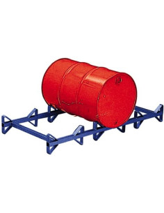 Palet Acero 3 Bidones de 250 Litros