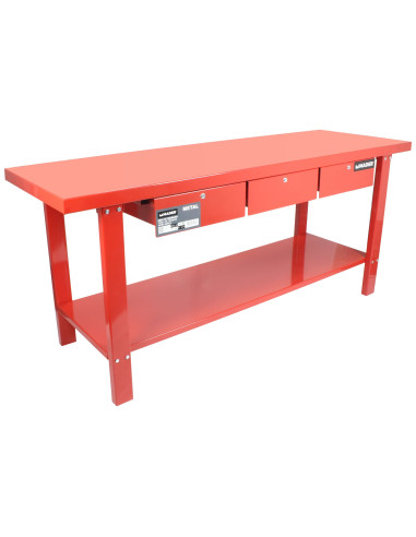 Banco Mesa Trabajo Metal 2000x640 mm - 65260 - Mader