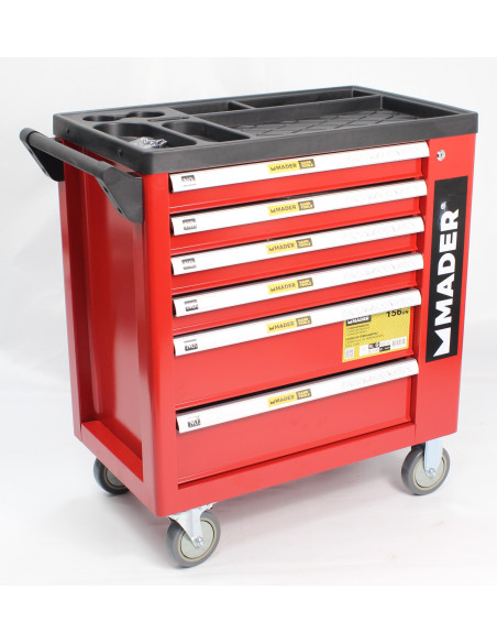 Carro Herramientas 156 Piezas - 51311 - Mader